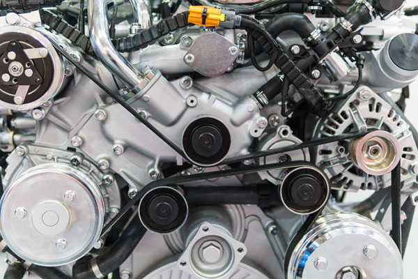 Kjernekomponenter i dieselmotor